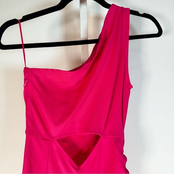 Sarin Mathews Womens One Shoulder Ruched Bodycon Dress. Size xs. - Picture 11 of 17